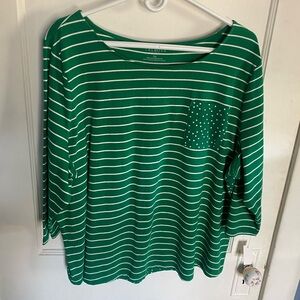 NWT Sz 3x Petite Talbots Top